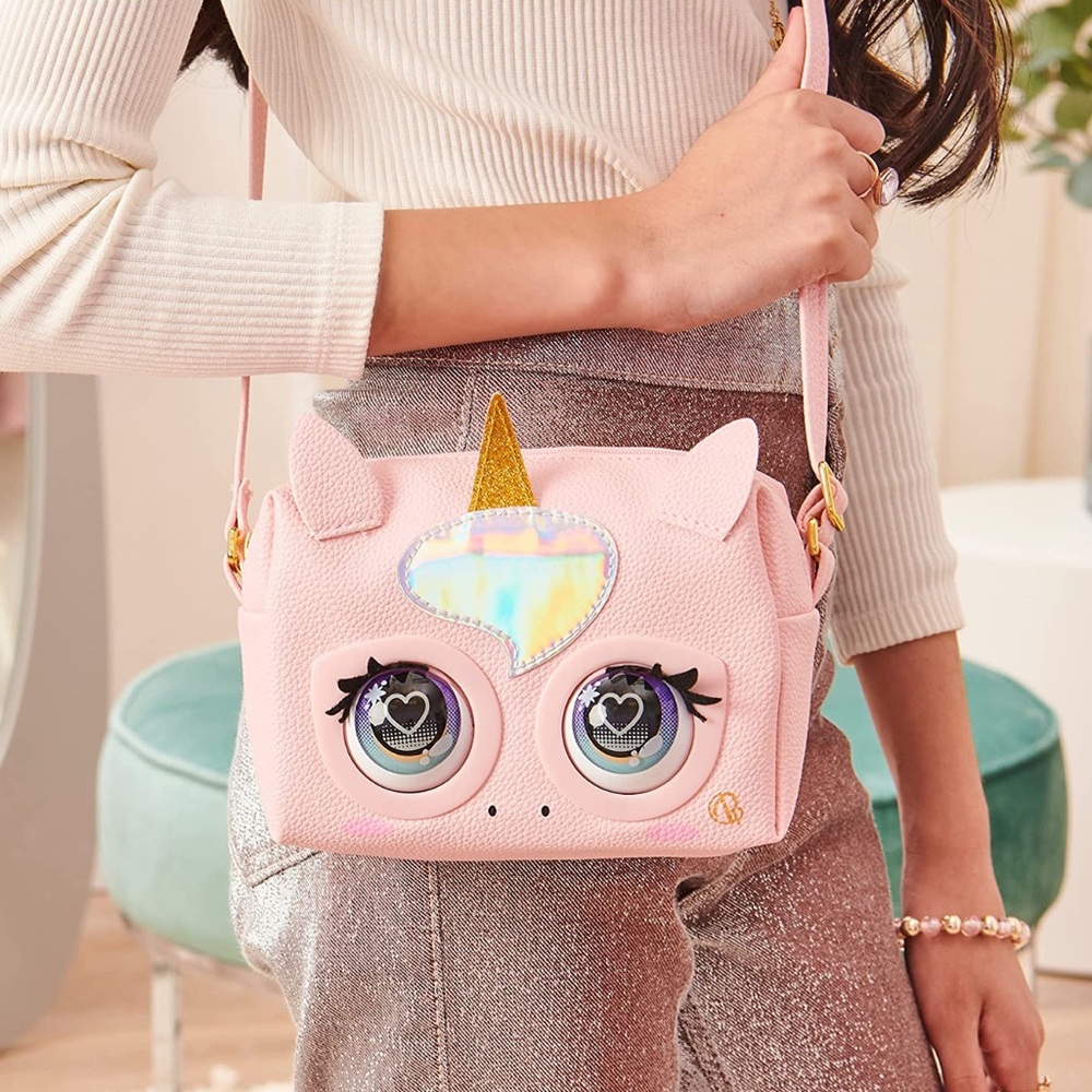 Purse Pets Pink Glamicorn